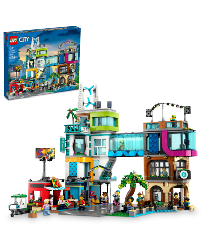 Lego City 60380 Downtown Toy Building Set In Multicolor