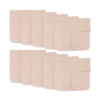 Comfy Cubs Muslin Burp Cloths, Pack Of 10 In Blush