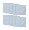 Comfy Cubs Muslin Burp Cloths, Pack Of 10 In Slate