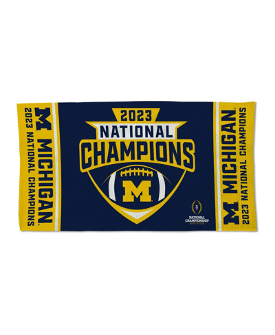 Wincraft Michigan Wolverines College Football Playoff 2023 National Champions Locker Room 22'' X 42'' Double- In Multi