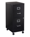 OSP HOME FURNISHINGS OFFICE STAR 26.75" 2 DRAWER MOBILE LOCKING METAL FILE CABINET