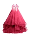 Rick Owens Woman Maxi Dress Fuchsia Size Onesize Polyamide In Pink