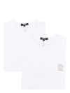 VERSACE SET AUS ZWEI T-SHIRTS MIT LOGO-PRINT