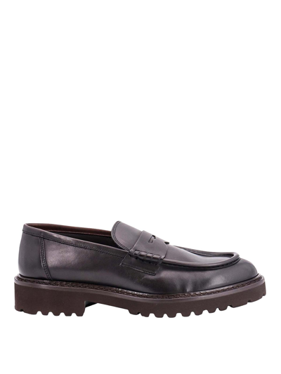 Doucal's Loafer In Black