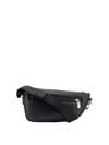 Burberry Crossbody Leather Bag In Black