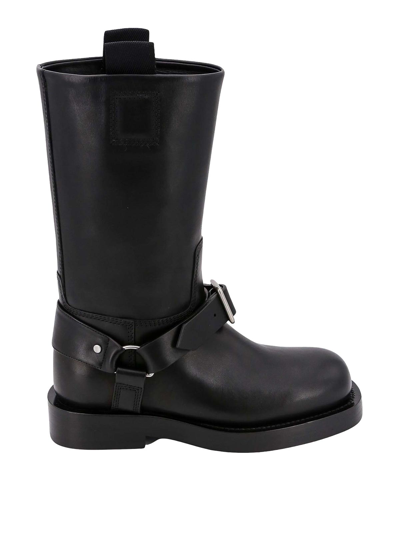 BURBERRY LEATHER BOOTS