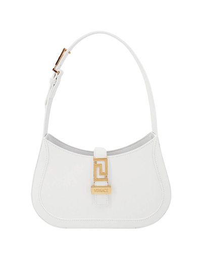 Versace Shoulder Bag In White