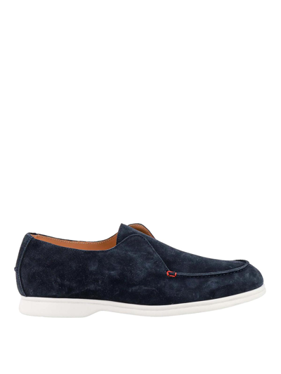 KITON SUEDE LOAFER