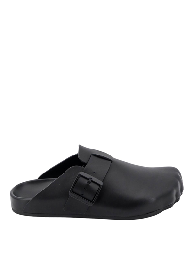 Balenciaga Sunday Mules In Black