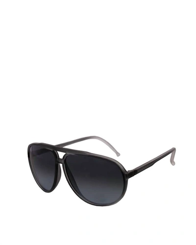 Remo Tulliani Smooth Sunglasses In Matte Smoke Fade/ash Lens In Multi