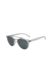 Remo Tulliani Trust Sunglasses In Clear Ice/mirror Lens In Multi