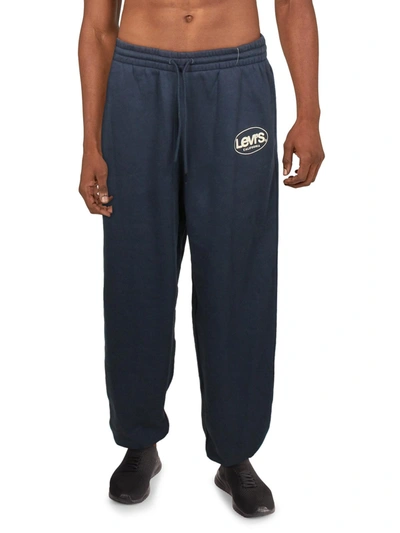 Levi's Mens Logo Comfy Sweatpants In Blue