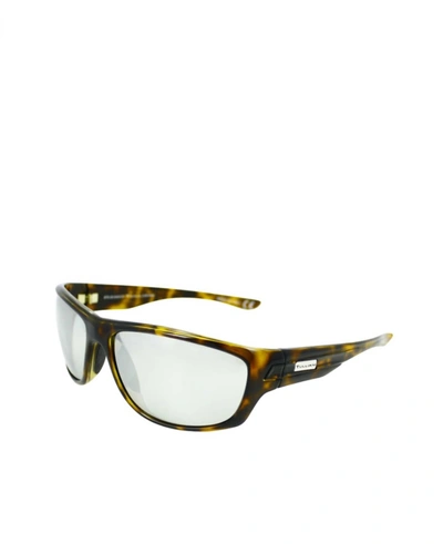 Remo Tulliani Wrath Sunglasses In Tortoise/silver Mirror Lens In Multi