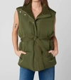 BLANKNYC CHILL OUT VEST IN FOREST GREEN