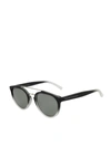 Remo Tulliani Trust Sunglasses In Matte Black Fade/mirror Lens In Multi