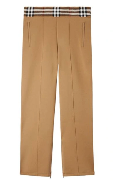 Burberry Trousers In Brown