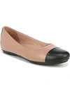 Naturalizer Maxwell Cap Toe Skimmer Flat In Multi