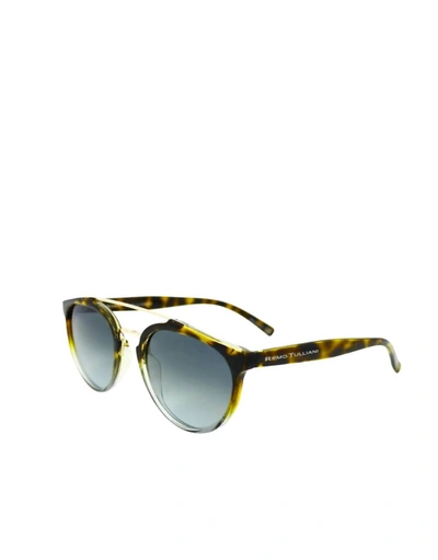 Remo Tulliani Trust Sunglasses In Tortoise/clear Fade/mirror Lens In Multi