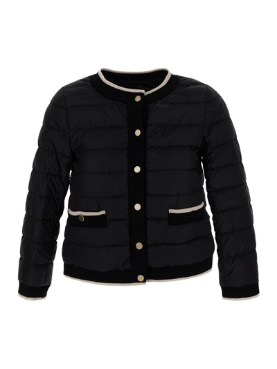 Max Mara The Cube Jackie Quilted Shell Jacket In Black