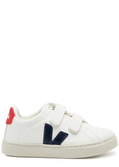Veja Babies' Kids Esplar Leather Sneakers (it22-it27) In White