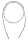 Pearl Octopuss.y Pearl Octopuss. Y Skinny Serpent Silver-plated Necklace In Silver