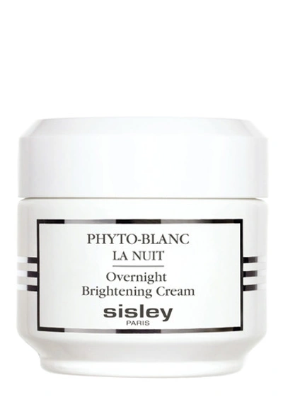 Sisley Paris Phyto-blanc La Nuit Overnight Brightening Cream 50ml In White