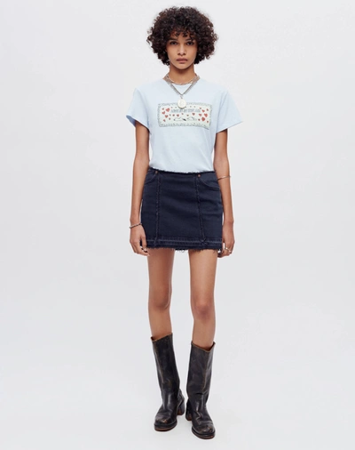 Re/done Classic "snoopy Love" Tee In Xs