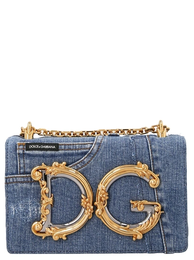 Dolce & Gabbana Dg Girls Crossbody Bags Light Blue