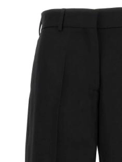 Palm Angels Straight Trousers In Nero