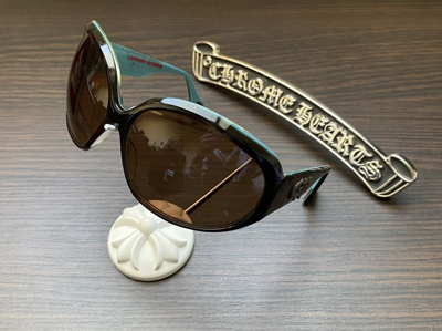 Pre-owned Chrome Hearts Sweet Young Thang I Sunglasses In Black