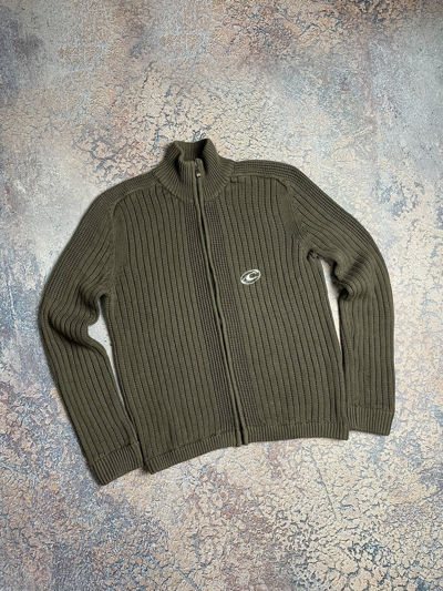 Pre-owned O'neill Vintage Zip Sweater In Brown