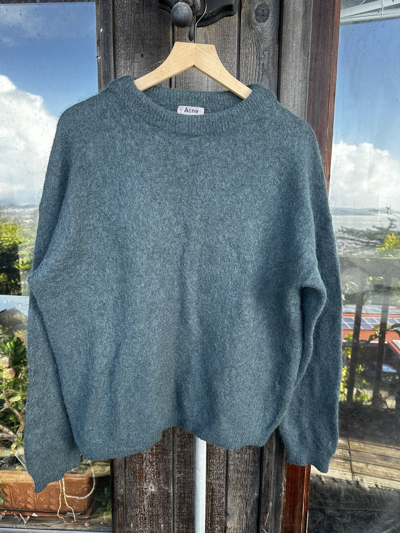 Pre-owned Acne Studios Acne Mohair Sweater In Navy