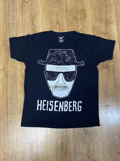 Pre-owned Movie Heisenberg Breaking Bad T-shirt In Black