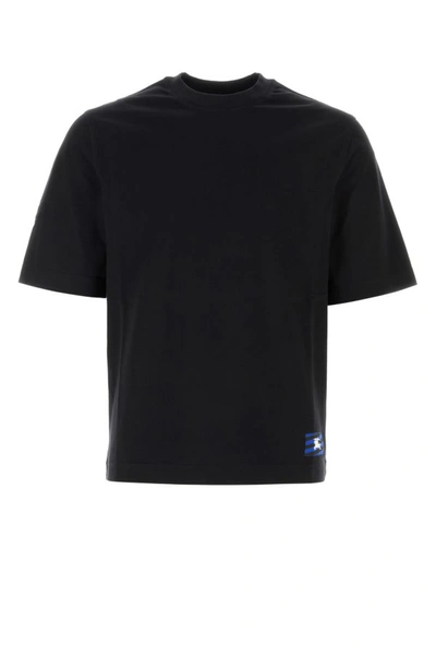 Burberry Man Black Cotton T-shirt