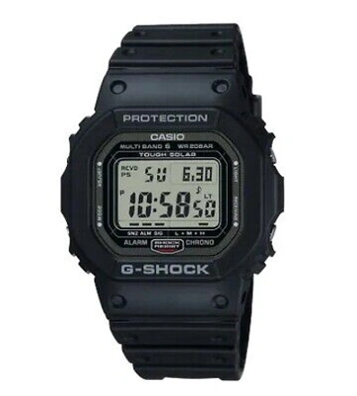 Pre-owned Casio G-shock Gw-5000u-1jf Multiband 6 From Japan