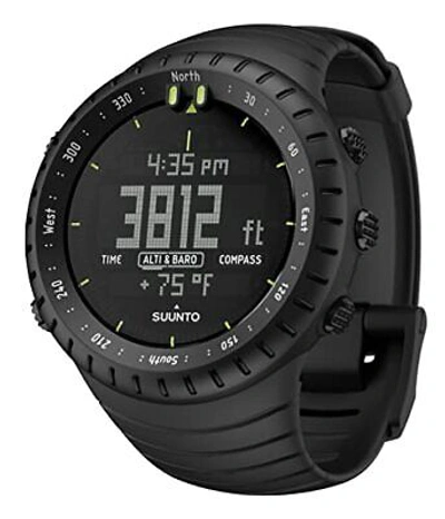 Pre-owned Suunto Core All Black Ss014279010 Military Men's Outdoor Sports Watch Japan