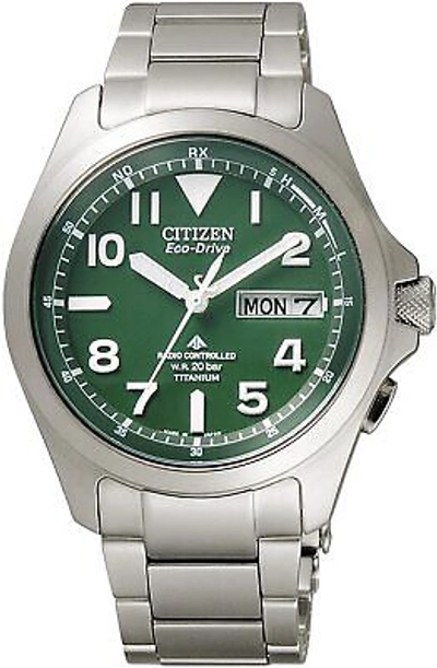 Pre-owned Citizen Promaster Eco-drive Men's Radio-controlled Wrist Watch Pmd56-2951 (