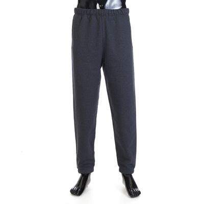 Pre-owned Berluti 1110$ Embroidered Scritto Jogging Trousers - Dark Grey, Fleece Cotton In Gray