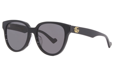 Pre-owned Gucci Original  Sunglasses Gg0960sa 002 Black Frame Gray Gradient Lens 55mm