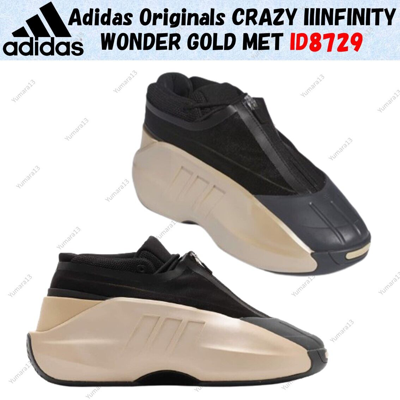Pre-owned Adidas Originals Crazy Iiinfinity Wonder Gold Met Id8729 Size Us Men's 4-14