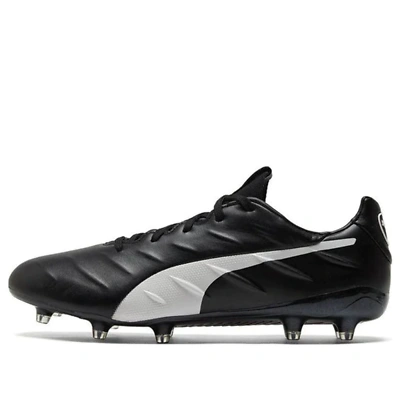 Pre-owned Puma Men's King Platinum 21 Cleats/ag Cleats - Black
