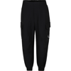 CALVIN KLEIN BLACK CASUAL TROUSERS FOR BOY WITH LOGO