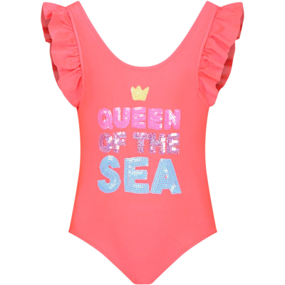 Billieblush Kids' Red Wimsuit For Baby Girl