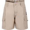 TIMBERLAND BEIGE CASUAL SHORTS FOR BOY