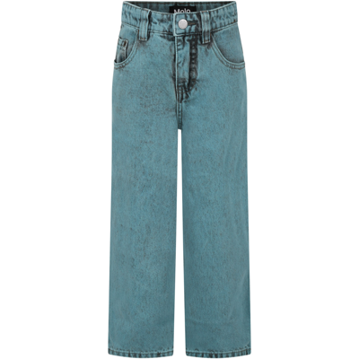 Molo Sky Blue Aiden Jeans For Kids