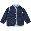 MOLO BLUE DOWN JACKET HARRIE FOR BABY KIDS