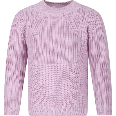 Molo Kids' Pink Sweater For Girl