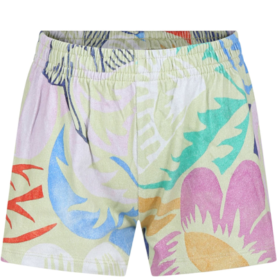 Molo Kids' Ivory Casual Shorts For Girl