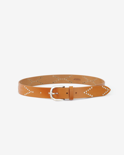 Isabel Marant Telly Belt In Red