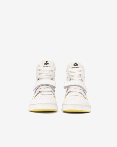 Isabel Marant Alsse Sneakers In Yellow